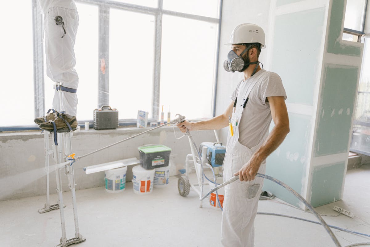 Commercial UPVC Spraying